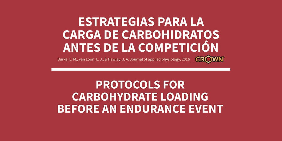 ESTRATEGIAS PARA LA CARGA DE CARBOHIDRATOS ANTES DE LA COMPETICION