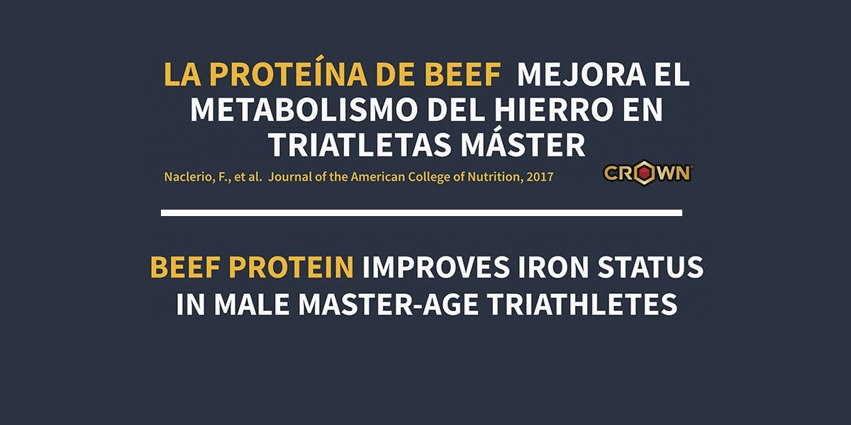 Beef Protein and Iron Status in Master Triathletes