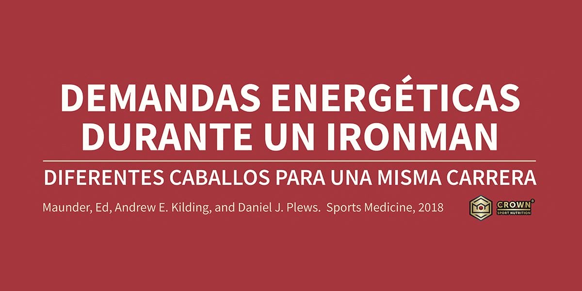 Energy Demands During an Ironman