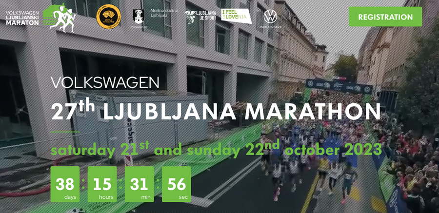 Crown Sport Nutrition es la marca de nutrición deportiva oficial del 27º Maratón VW de Liubliana