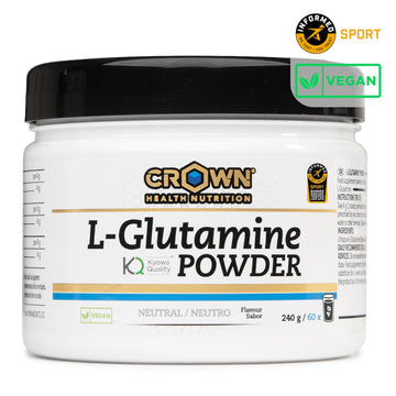 L-Glutamine Kyowa® – Neutral Flavour, 240 g Tin (40 servings)