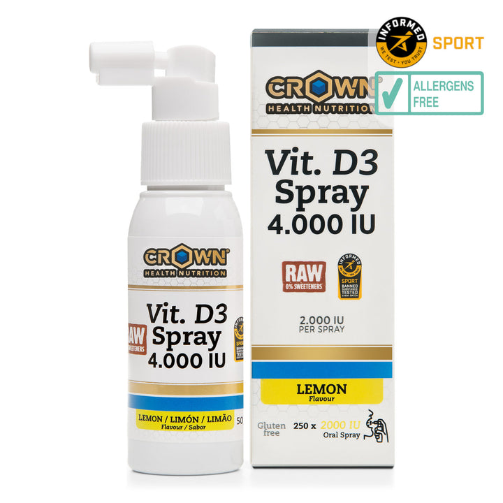Vit D3 Spray 4000 IU RAW (no sweeteners) – main product image