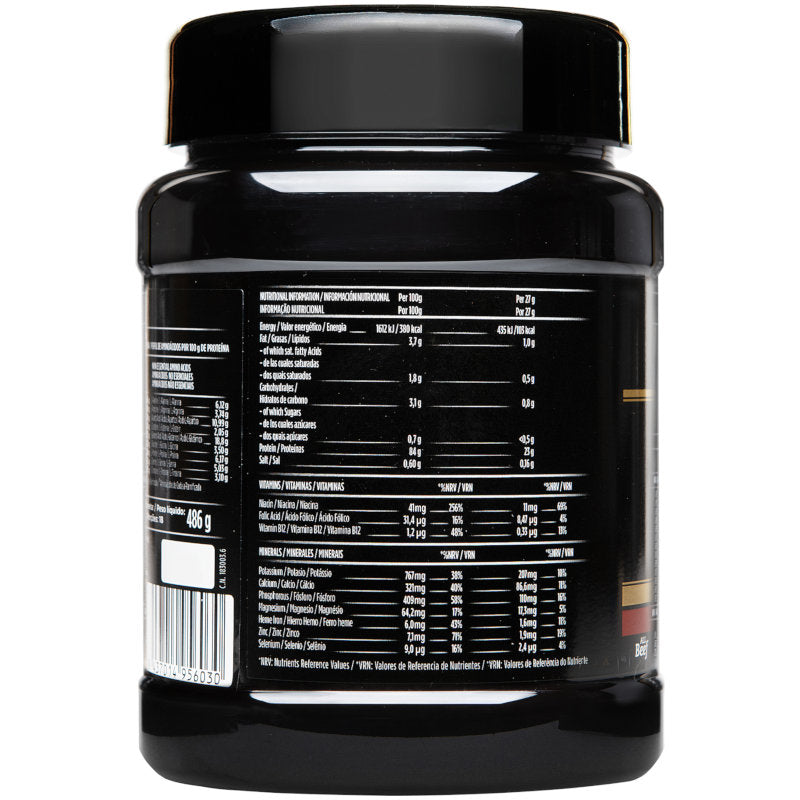 Beef & Whey ST (Vanilla flavor) - 486 g Tin (18 servings) – product image 2