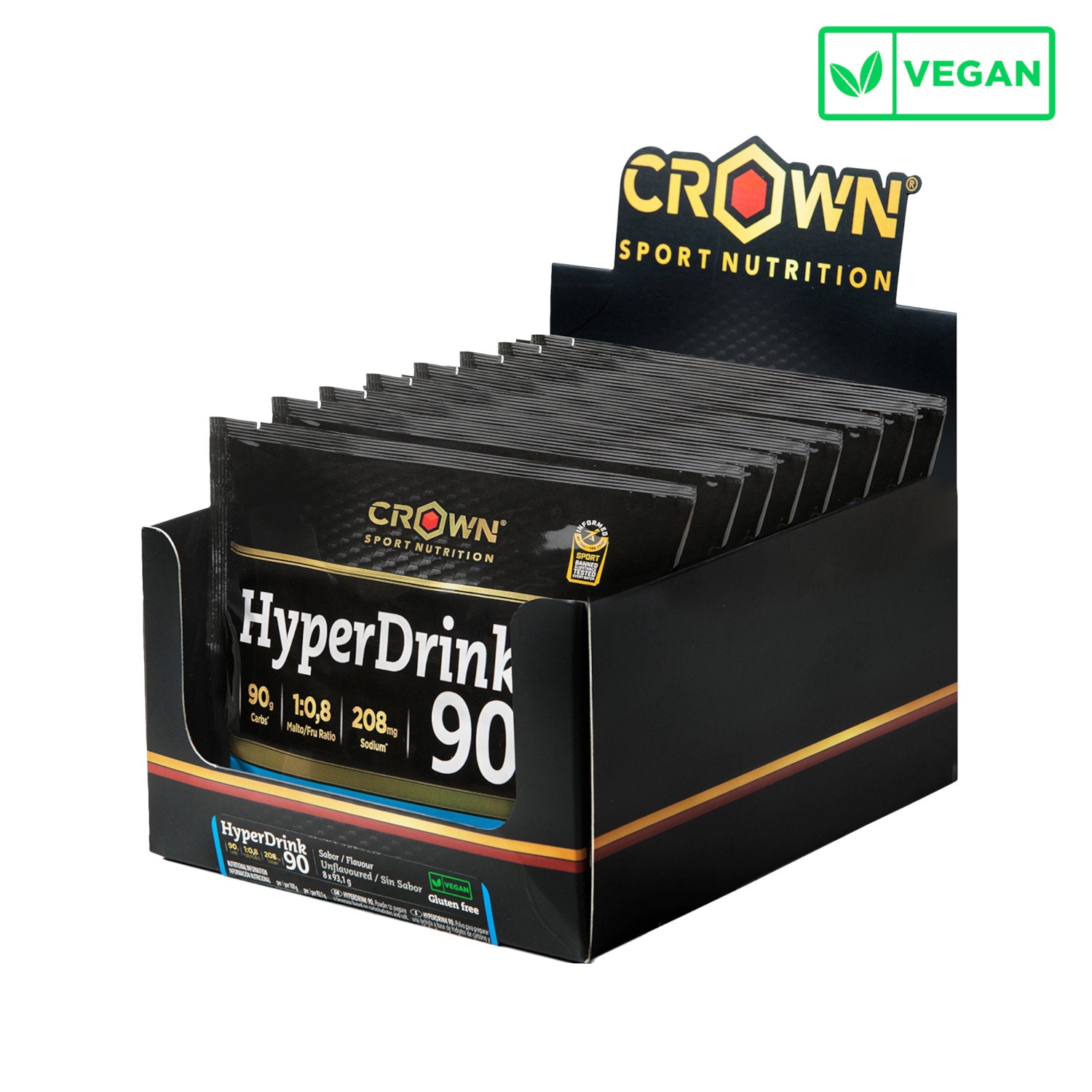 HyperDrink 90 (1:0,8), Very high carbohydrate drink – main product image