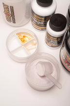 Modular Shaker 600 (600 ml · 3 compartments · 4-slot pill organizer) – product image 3