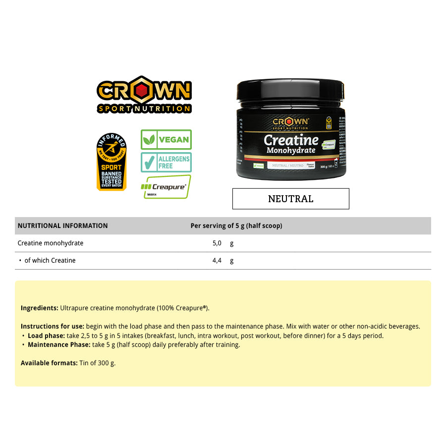 Creatine Monohydrate Creapure® - Neutral Flavour – product image 8