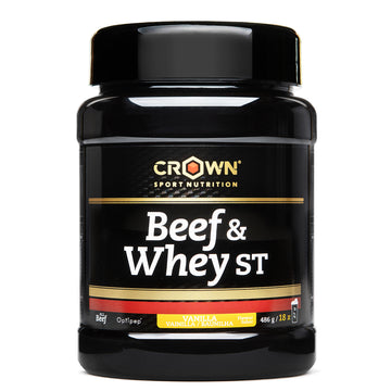 Beef & Whey ST (Vanilla flavor) - 486 g Tin (18 servings)